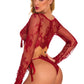 Lacey through long sleeve 2 pc set