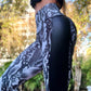 Snake skins hip slim yoga pants