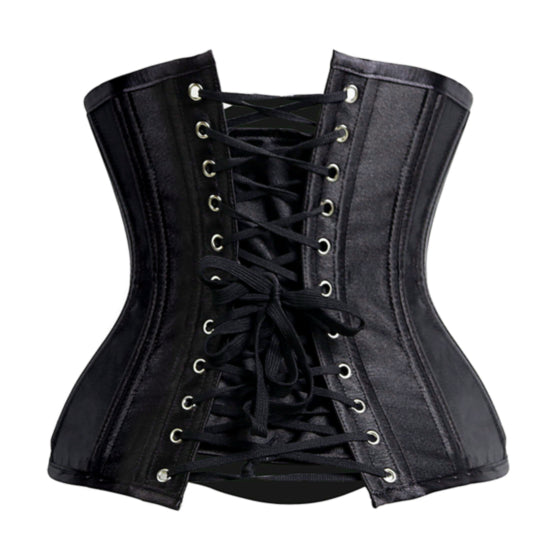 Court abdomen in slim fit lace up corset