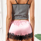 striped 2 pc set pajamas