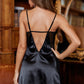 Black deep v hollow baby doll(with G-strings)