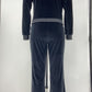 Black Velour Tracksuit